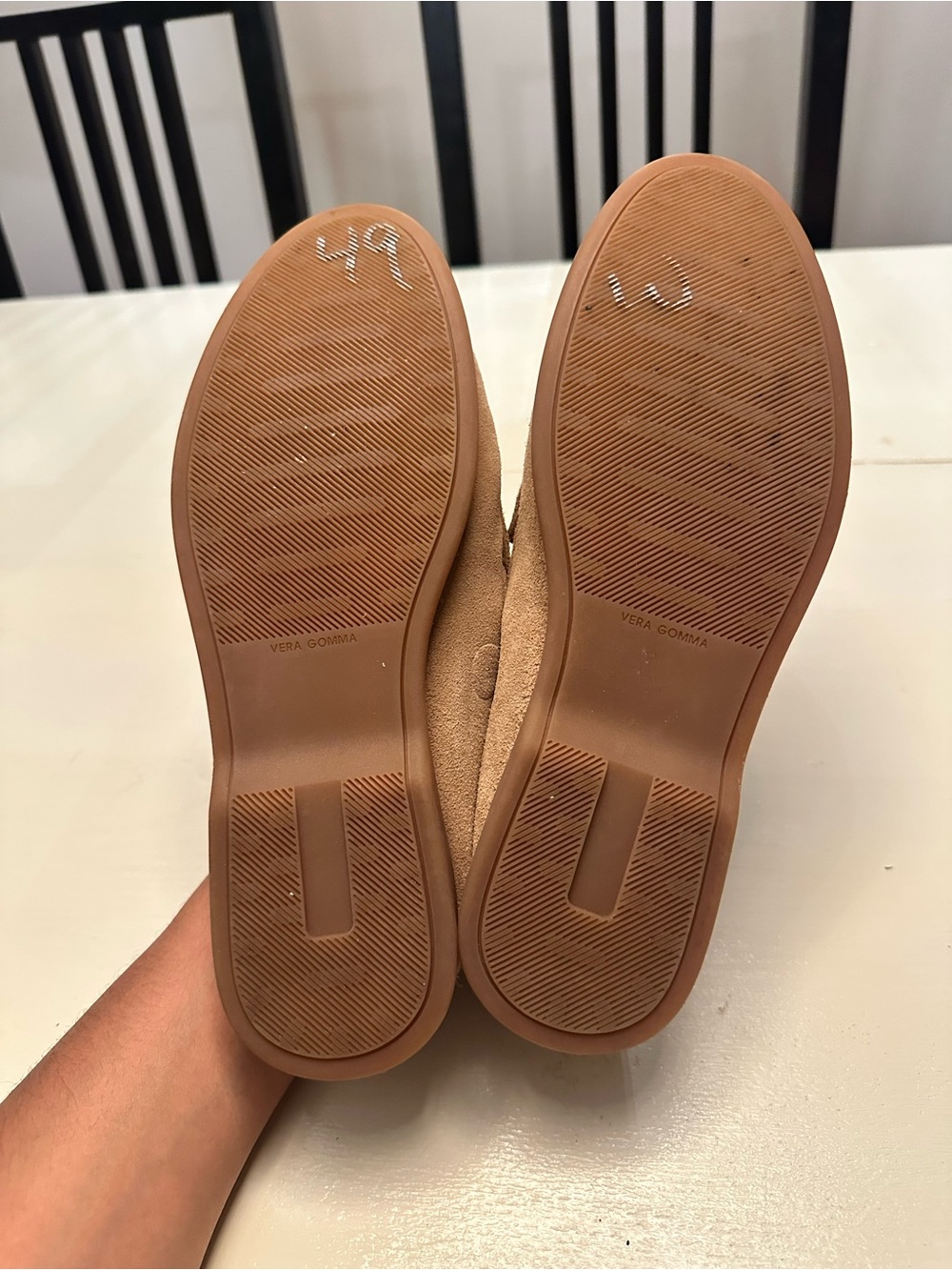 Elizabetta Tan Suede Horsebit Loafers for Women made in Spain - Picture 8 of 8